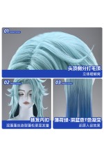 1/3 Delusion Genshin Impact Il Dottore Zandik The Doctor Cosplay Wig